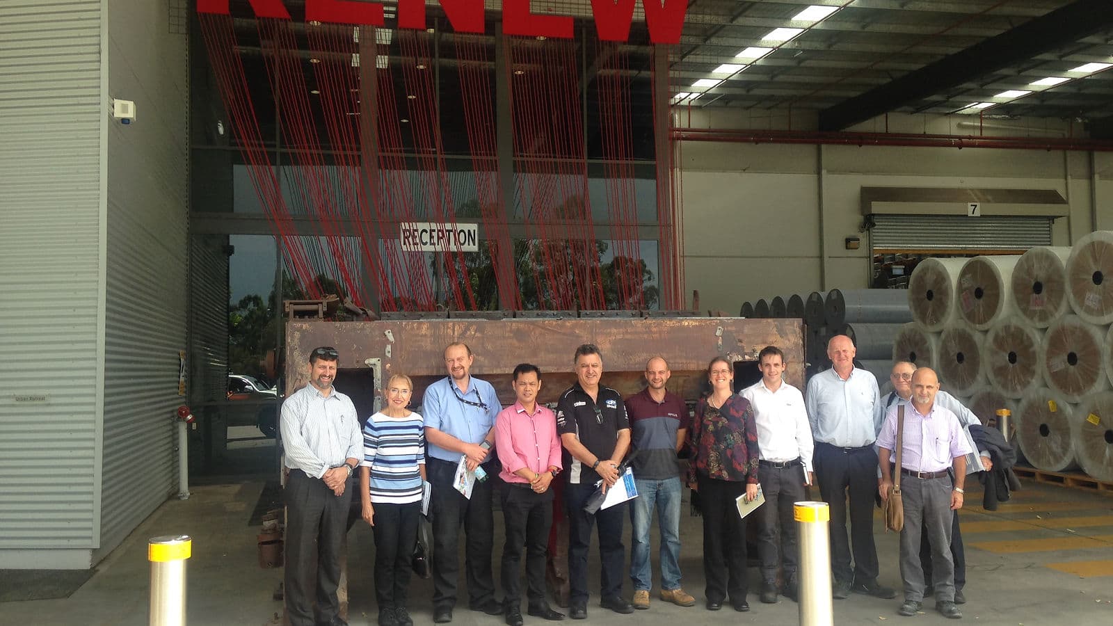 Interface's Minto manufacturing plant - Performance Drivers Consortium site tour
